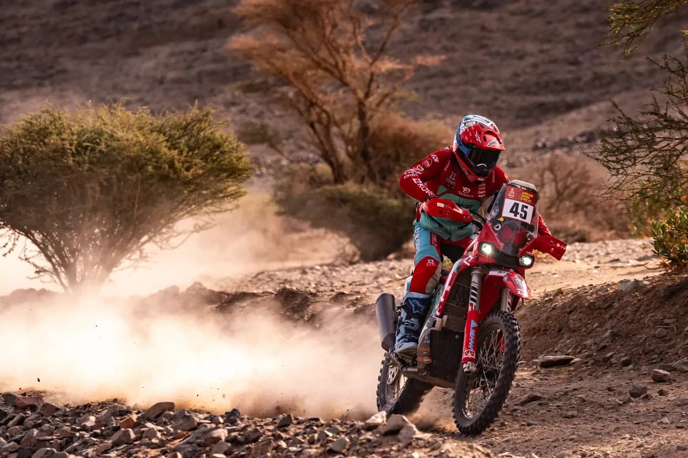 KOVE 450 Rally en el Dakar 2026